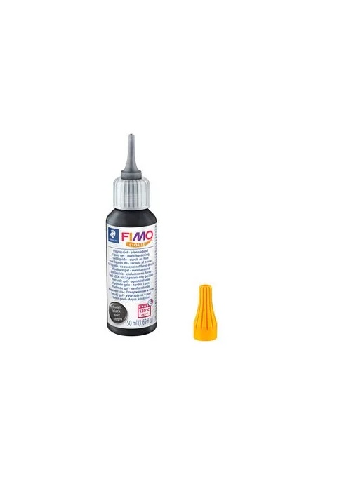 Гел за декорации Staedtler Fimo, 50ml, черен