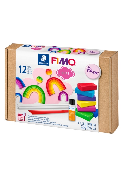 Комплект глина Staedtler Fimo Soft Basic 802310