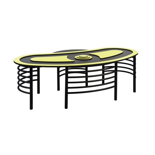 Маса по роботика Lime, RFG, черна, 2500 х 1320 х 773 mm, над VIII клас.