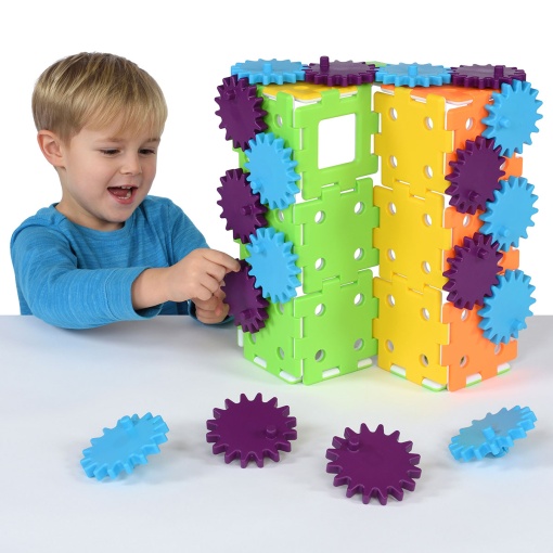 Моят първи конструктор Polydron Зъбчати колела