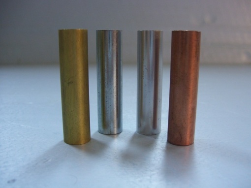 Призми от различни материали 10x10x51mm, 4 бр