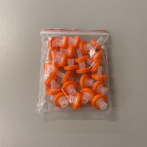 PTFE филтри за спринцовка 0,45 μm dia.13mm