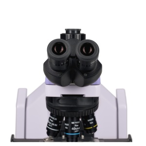 Биологичен микроскоп Bio 270T тринокулярен, 40–1000x - Img 9