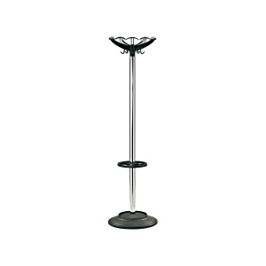 Закачалка Trento 173 cm, хром и черни елементи, RFG
