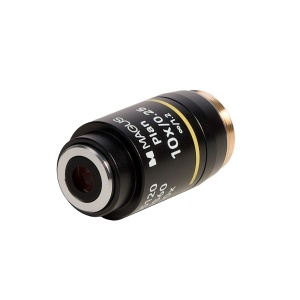 Обектив 10PL60V Plan 10х/0,25 ∞/1,2 H 60 mm за светло поле - Img 3