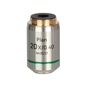 Обектив 20PL Plan 20х/0,40 ∞/0,17 – планахроматичен