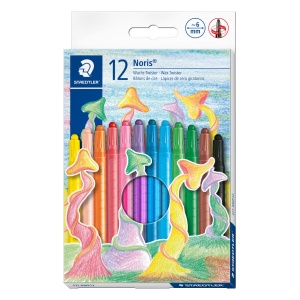 Пастели Staedtler Noris Club Twister 221, 12 цвята - Img 1