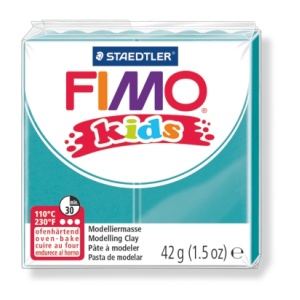 Полимерна глина Staedtler Fimo Kids,42g, тюрк. 39 - Img 1