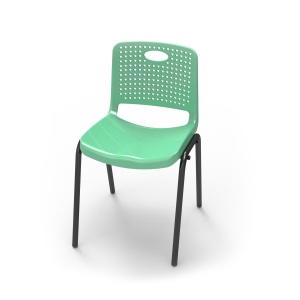 Ученически стол Stilo, зелен, RFG, 380 х 350 х 430 mm, от V до VIII клас - Img 1