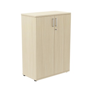 Шкаф Uni Narbutas, 800 х 425 х 1120 mm, меламин избелен дъб - Img 1