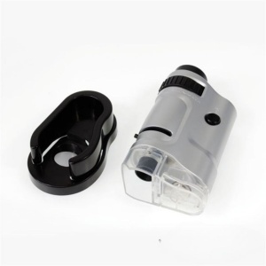 LED ръчен микроскоп с маса, 20x-40x - Img 2