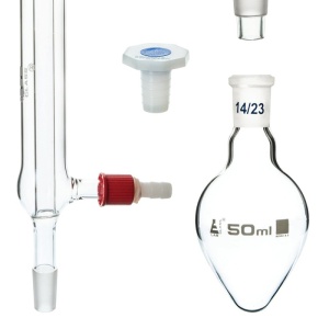 OrganoLab Compact 14/23 – Комплект за органична химия (6 елемента, в защитна пяна) - Img 3