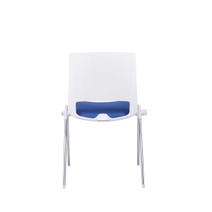 Sweet Chrome White, син, 4 броя в комплект, RFG Посетителски стол - Img 5