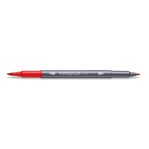 Акварелни флумастри Staedtler Design Journey , двувърхи, 18 цвята - Img 2
