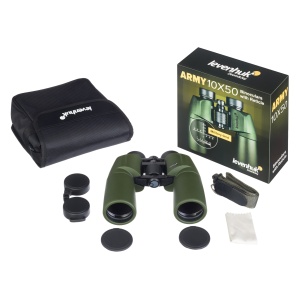 Бинокъл с решетка Army 10x50 - Img 5