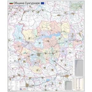 Карта на община Сунгурларе