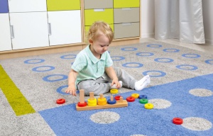 Килим с точки и ивици 3 x 4 m - Img 2