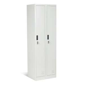 Метален шкаф Carmen CR-1242-2 L - сив - Img 1
