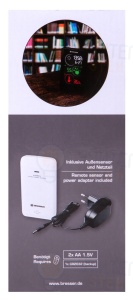 Метеорологична станция със цветен дисплей Temeo Life H, black - Img 5