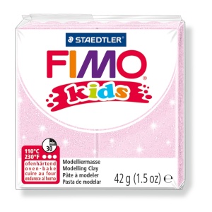 Полимерна глина Staedtler Fimo Kids,42g, перлр 206 - Img 1