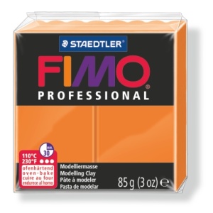Полимерна глина Staedtler Fimo Prof,85g, оранжев 4 - Img 1