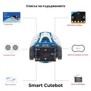 Програмируем робот micro:bit Smart Cutebot - Img 8