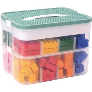 Светещи строителни тухлички, Light STAX Junior Pro – 180 части - Img 2