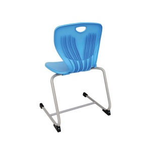 Ученически стол Maxima C, небесносин, от V до VIII клас, 43 х 45 х 43 cm, RFG. - Img 2