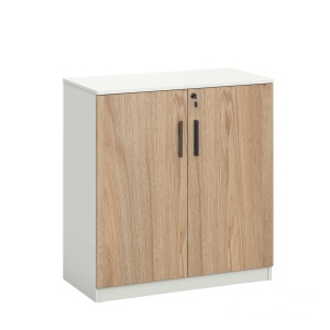Шкаф Monaco, RFG, 800 х 400 х 840 mm, бряст и бяло - Img 1
