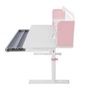 Ergo Light 1003A Бюро с регулируема височина, розово RFG - Img 8