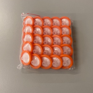 PTFE филтри за спринцовка 0,45 μm dia.25mm