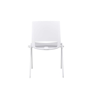 Sweet White Посетителски стол, бял, 4 броя в комплект, RFG - Img 5