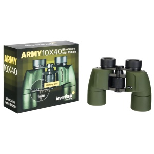 Бинокъл с решетка Army 10x40 - Img 6