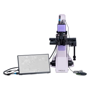 Биологичен инвертиран цифров микроскоп Bio VD350 LCD - Img 6