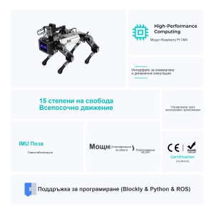 Бионично робо-куче СМ4 XGO - Lite за Raspberry Pi - Img 7