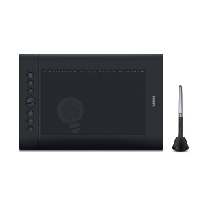 Графичен таблет H610PRO V2, USB, Черен