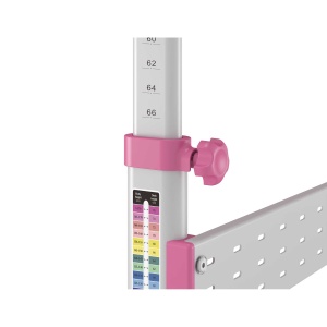 Детско бюро Ergo Kids с регулируема височина, розово, 800 х 660 х 540-760 mm, RFG. - Img 4