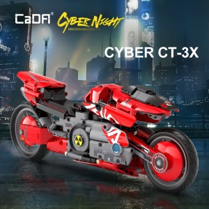 Конструктор Cyber Night CT-3x мотоциклет - Img 2