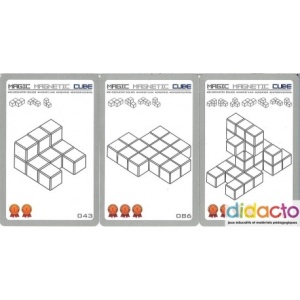 МАГИЧЕСКИ МАГНИТЕН КУБ +54 КАРТИ - Img 4