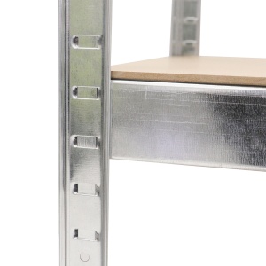 Метален стелаж RFG с 5 рафта, 800 х 400 х 2200 mm, MDF, до 175 kg. - Img 3