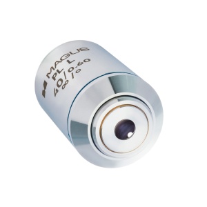 Обектив 40PLL 40х/0,60 Plan L WD 3,98 mm за металургичен микроскоп - Img 3