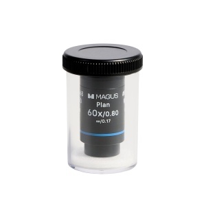 Обектив 60PL60 Plan 60х/0,80 ∞/0,17 H 60 mm – планахроматичен - Img 5