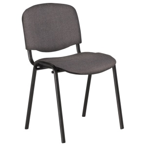 Посетителски стол Carmen 1130 LUX - сив - Img 1