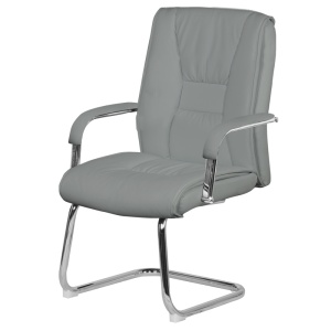 Посетителски стол Carmen 6540 - сив - Img 3