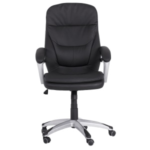 Президентски офис стол Carmen 6156 - черен LUX - Img 2