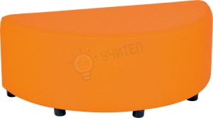 Седалка Bloco Mini полукръг оранжев