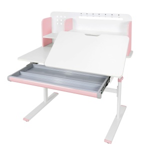 Ergo Light 1003A Бюро с регулируема височина, розово RFG - Img 4