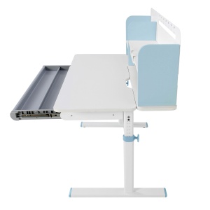 Ergo Light 1003A Бюро с регулируема височина, синьо RFG - Img 8
