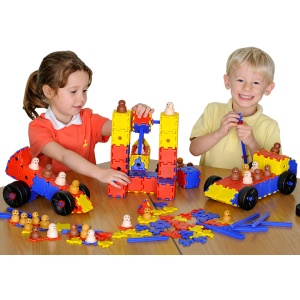 Junior Polydron Класен комплект - Img 1