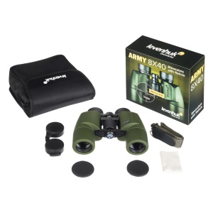 Бинокъл с решетка Army 8x40 - Img 5